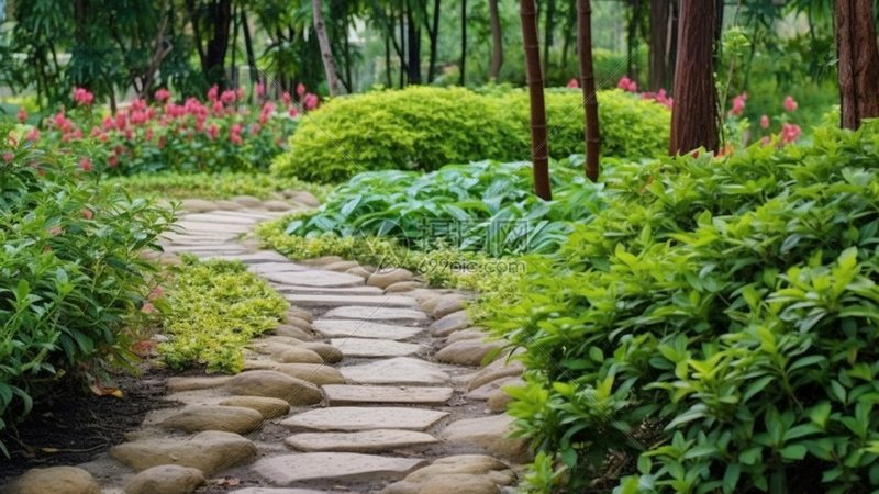 公园大型假山喷泉效果图：设计要点与施工考量**